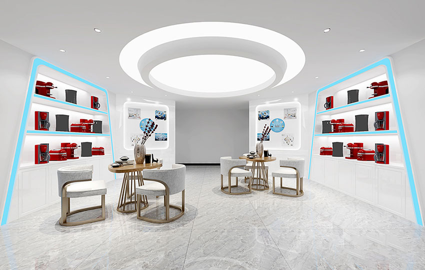 虹口1000平智能家居公司辦公室及展廳設計-第4張圖片-上海古都建筑設計集團 虹口1000平智能家居公司辦公室及展廳設計-第4張圖片-上海古都建筑設計集團