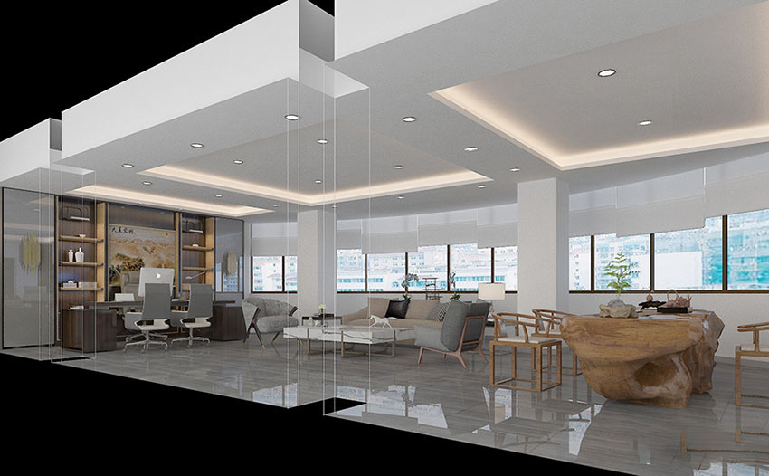 虹口1000平智能家居公司辦公室及展廳設計-第3張圖片-上海古都建筑設計集團 虹口1000平智能家居公司辦公室及展廳設計-第3張圖片-上海古都建筑設計集團