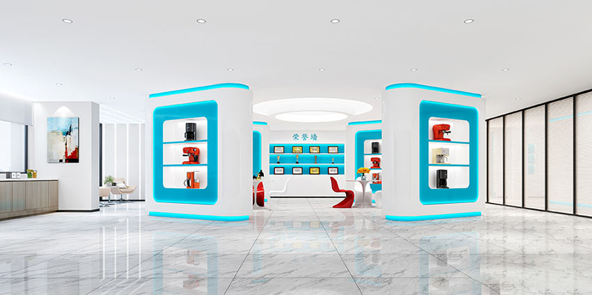 虹口1000平智能家居公司辦公室及展廳設計-第5張圖片-上海古都建筑設計集團 虹口1000平智能家居公司辦公室及展廳設計-第5張圖片-上海古都建筑設計集團