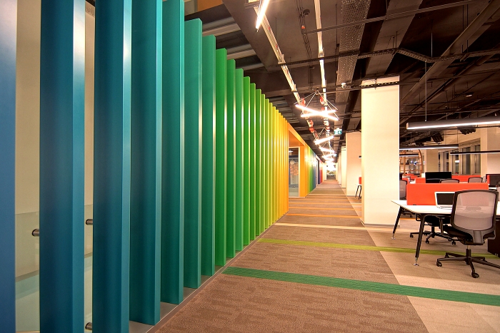 浦東旅行社旅游公司辦公室設計裝潢-第3張圖片-上海古都建筑設計集團