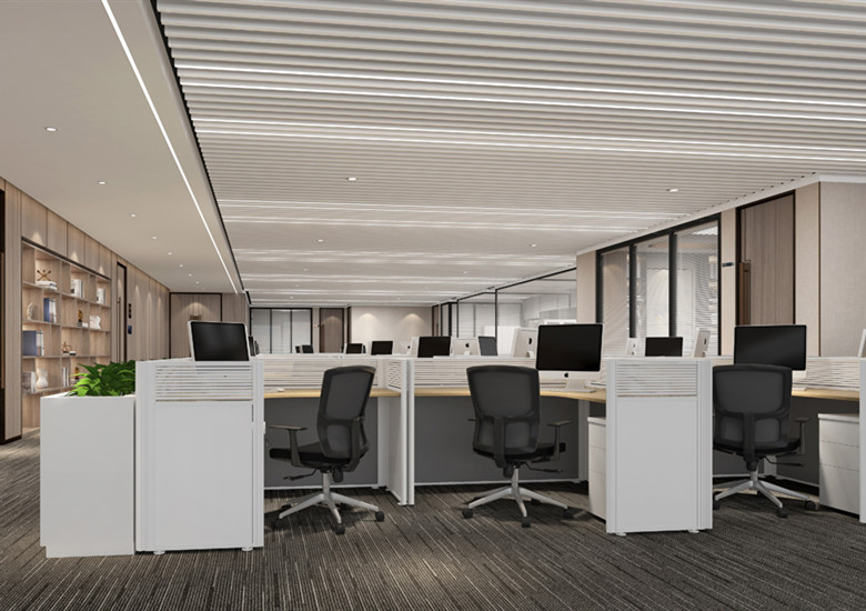 上海浦東三林金融公司辦公室設(shè)計布局方案-第1張圖片-上海古都建筑設(shè)計集團