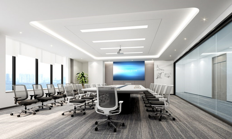 4000平辦公室設(shè)計布局效果-第3張圖片-上海古都建筑設(shè)計集團(tuán)