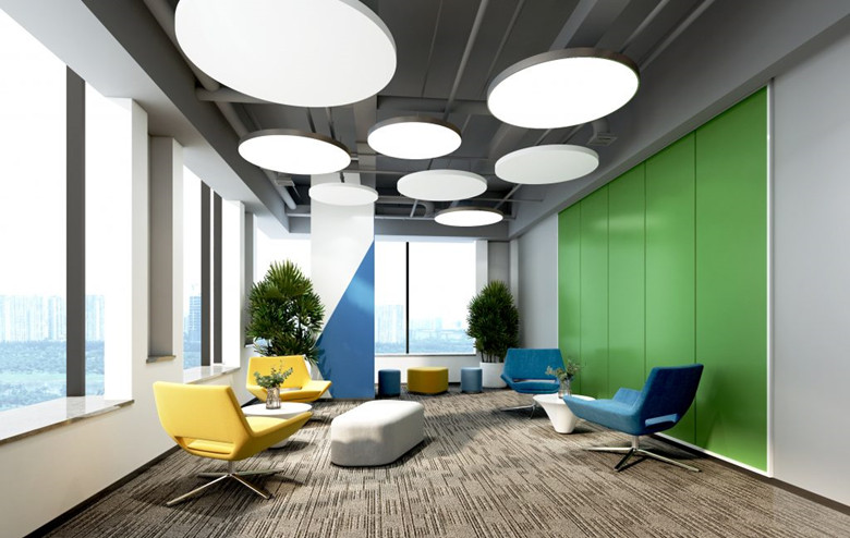 4000平辦公室設(shè)計布局效果-第4張圖片-上海古都建筑設(shè)計集團(tuán)