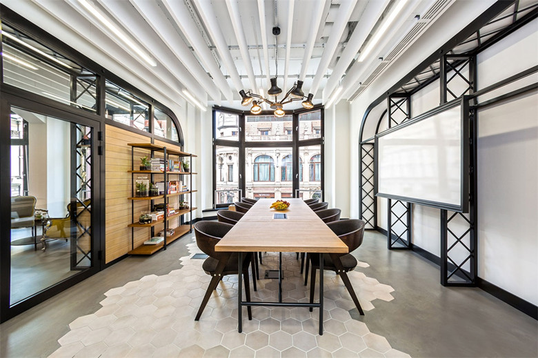 3000平創(chuàng)意風格辦公室設計裝修效果-第1張圖片-上海古都建筑設計集團