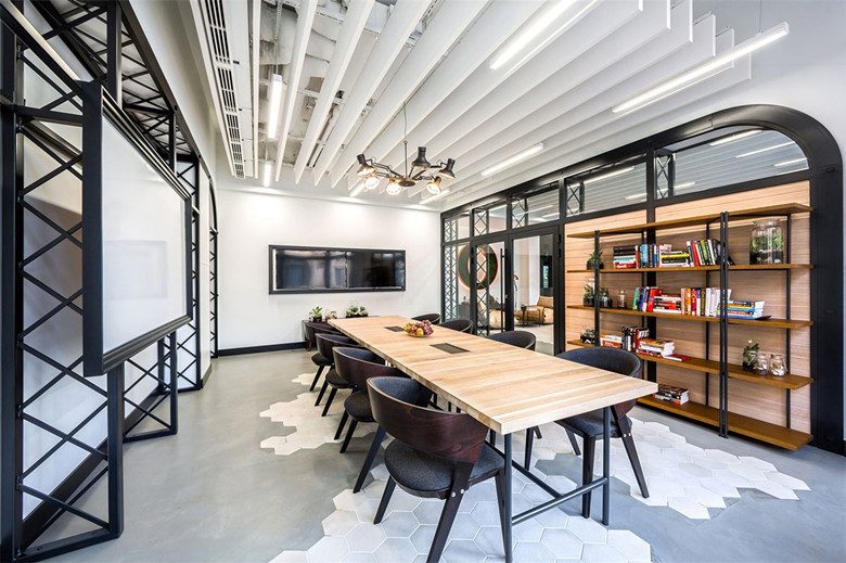 3000平創(chuàng)意風格辦公室設計裝修效果-第6張圖片-上海古都建筑設計集團