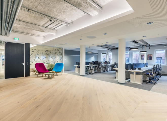 1400平米傳媒公司辦公空間設(shè)計圖-第1張圖片-上海古都建筑設(shè)計集團