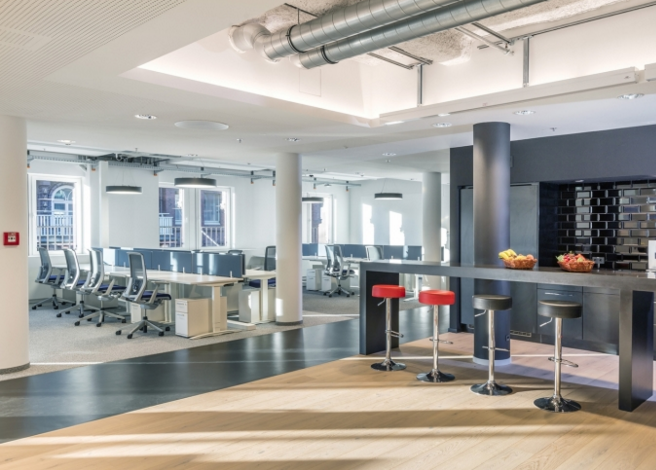 1400平米傳媒公司辦公空間設(shè)計圖-第4張圖片-上海古都建筑設(shè)計集團