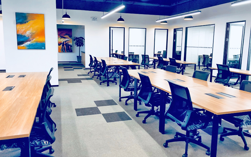 上海辦公設(shè)計-技術(shù)服務(wù)公司辦公室設(shè)計布局-第6張圖片-上海古都建筑設(shè)計集團