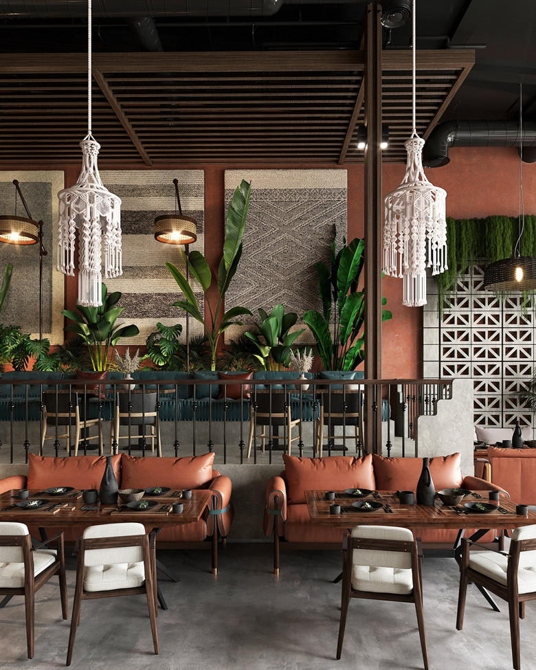 560平米工業(yè)風(fēng)格餐廳設(shè)計裝修實景-第5張圖片-上海古都建筑設(shè)計集團(tuán)