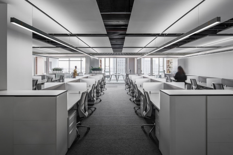 1700㎡科技研發(fā)公司辦公室裝修設計欣賞-辦公室裝修設計效果圖-第6張圖片-上海古都建筑設計集團