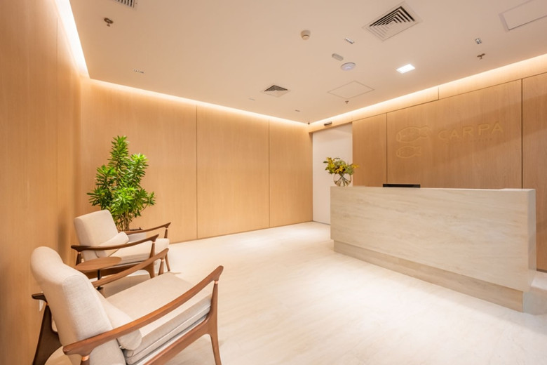 松江300平小型辦公室設(shè)計布局方案-辦公室裝修設(shè)計效果圖-第2張圖片-上海古都建筑設(shè)計集團