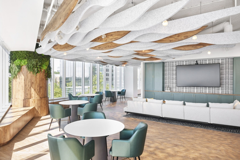 徐匯2300平米計算軟件公司辦公室設(shè)計布局-辦公室裝修設(shè)計效果圖-第3張圖片-上海古都建筑設(shè)計集團