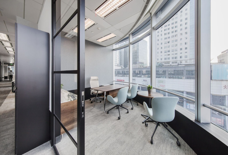 600㎡獨資公司辦公樓裝潢設(shè)計-辦公室裝修設(shè)計效果圖-第5張圖片-上海古都建筑設(shè)計集團(tuán)