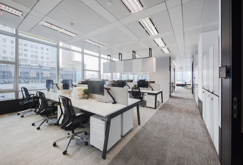 600㎡獨資公司辦公樓裝潢設(shè)計-辦公室裝修設(shè)計效果圖-第1張圖片-上海古都建筑設(shè)計集團(tuán)