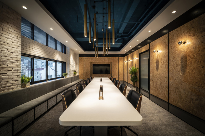 上海辦公室設(shè)計2600㎡電子公司辦公室裝修-辦公室裝修設(shè)計效果圖-第4張圖片-上海古都建筑設(shè)計集團