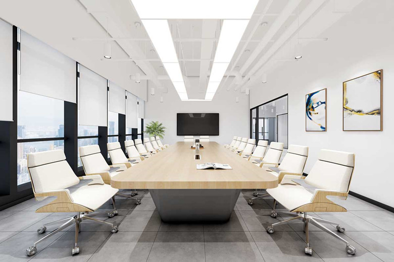 3120平米現(xiàn)代風格辦公室設計裝修效果-辦公室裝修設計效果圖-第5張圖片-上海古都建筑設計集團