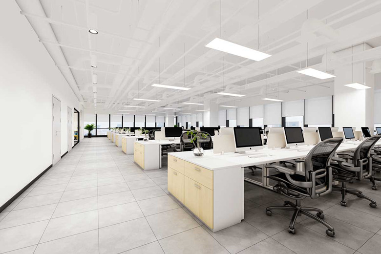 3120平米現(xiàn)代風格辦公室設計裝修效果-辦公室裝修設計效果圖-第2張圖片-上海古都建筑設計集團