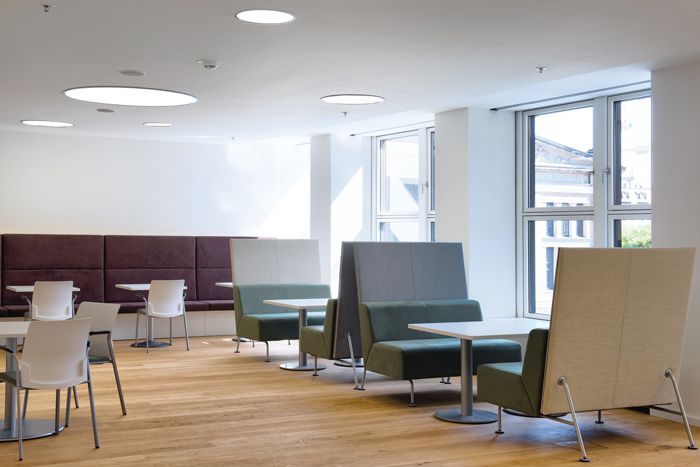 藥業(yè)公司辦公室設計布局方案-第4張圖片-上海古都建筑設計集團 藥業(yè)公司辦公室設計布局方案-第4張圖片-上海古都建筑設計集團