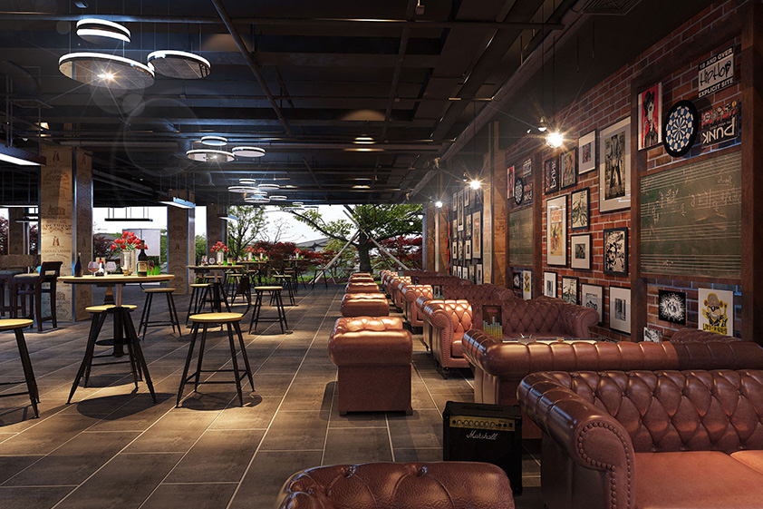 200平燒烤店鋪設(shè)計(jì)裝潢實(shí)景圖-第3張圖片-上海古都建筑設(shè)計(jì)集團(tuán) 200平燒烤店鋪設(shè)計(jì)裝潢實(shí)景圖-第3張圖片-上海古都建筑設(shè)計(jì)集團(tuán)