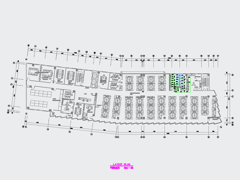 松江2000平車間加辦公室設(shè)計布局方案-第1張圖片-上海古都建筑設(shè)計集團(tuán) 松江2000平車間加辦公室設(shè)計布局方案-第1張圖片-上海古都建筑設(shè)計集團(tuán)