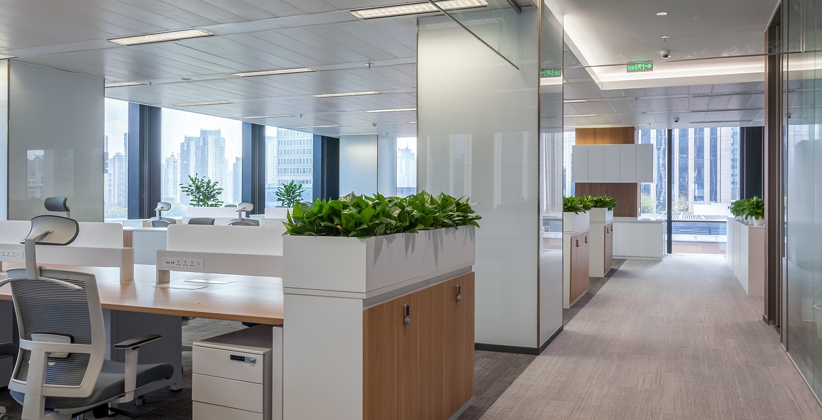 2100平金融機(jī)構(gòu)辦公室設(shè)計(jì)布局方案-第5張圖片-上海古都建筑設(shè)計(jì)集團(tuán) 2100平金融機(jī)構(gòu)辦公室設(shè)計(jì)布局方案-第5張圖片-上海古都建筑設(shè)計(jì)集團(tuán)