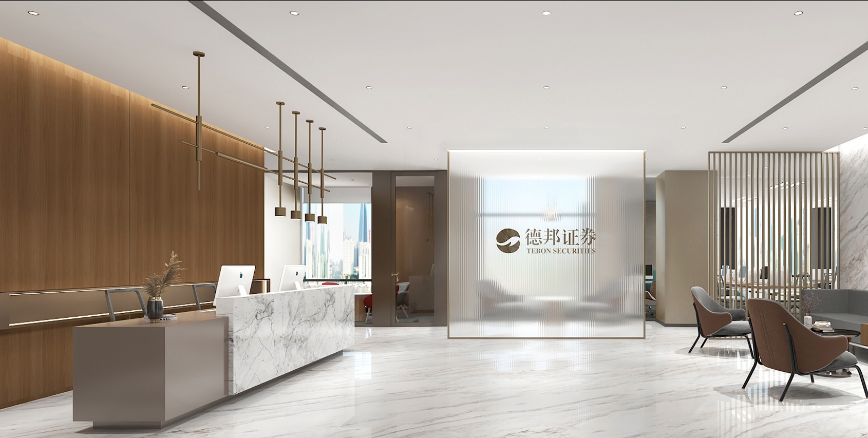 2100平金融機(jī)構(gòu)辦公室設(shè)計(jì)布局方案-第6張圖片-上海古都建筑設(shè)計(jì)集團(tuán) 2100平金融機(jī)構(gòu)辦公室設(shè)計(jì)布局方案-第6張圖片-上海古都建筑設(shè)計(jì)集團(tuán)